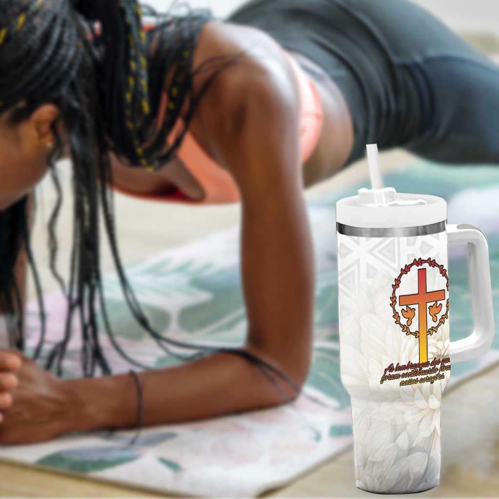 Gone but Never Forgotten Tumbler With Handle Angola All Souls Day LT15