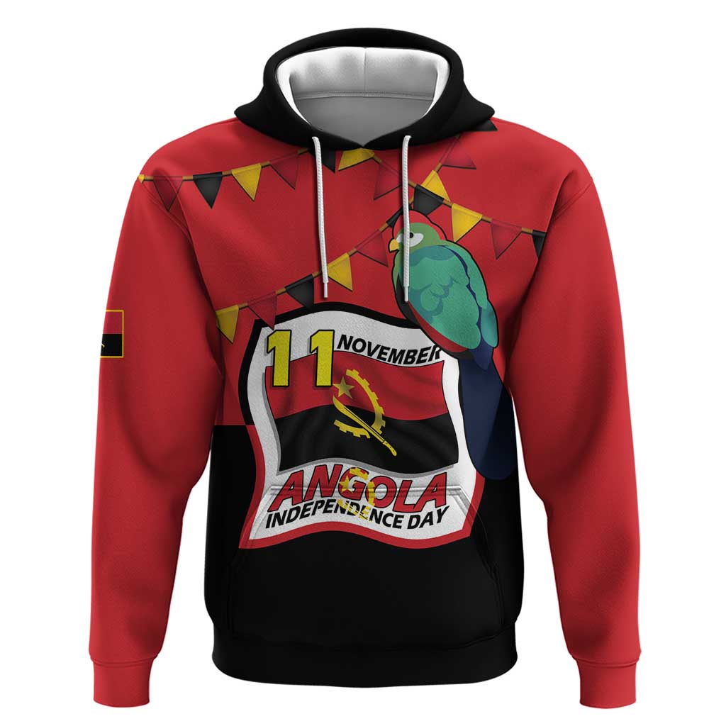 Happy Angola Hoodie 50 Years of Independence LT15