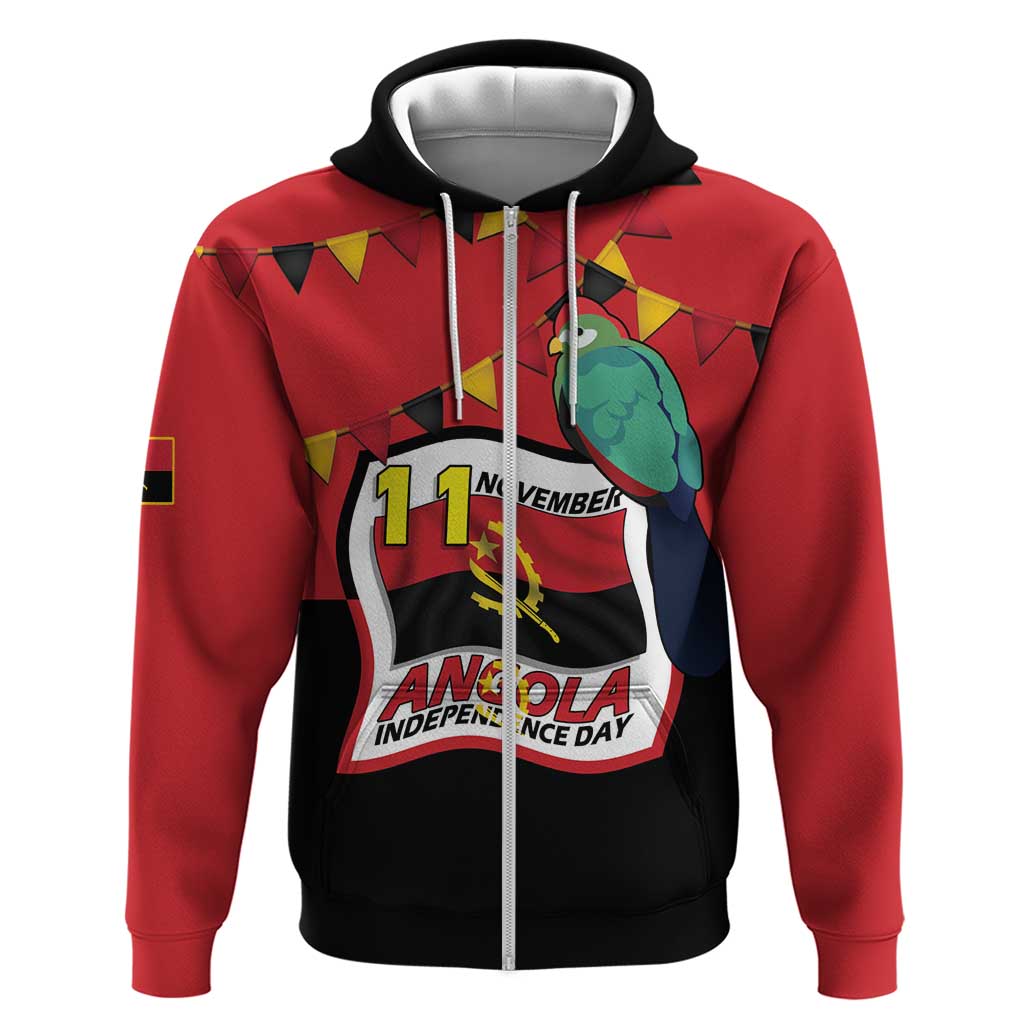 Happy Angola Hoodie 50 Years of Independence LT15