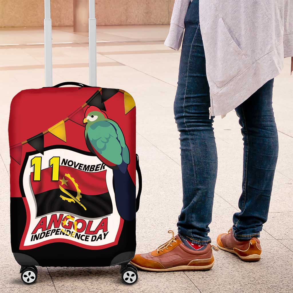 Happy Angola Luggage Cover 50 Years of Independence LT15