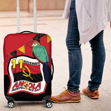 Happy Angola Luggage Cover 50 Years of Independence LT15