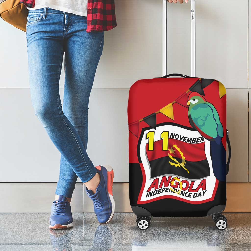 Happy Angola Luggage Cover 50 Years of Independence LT15