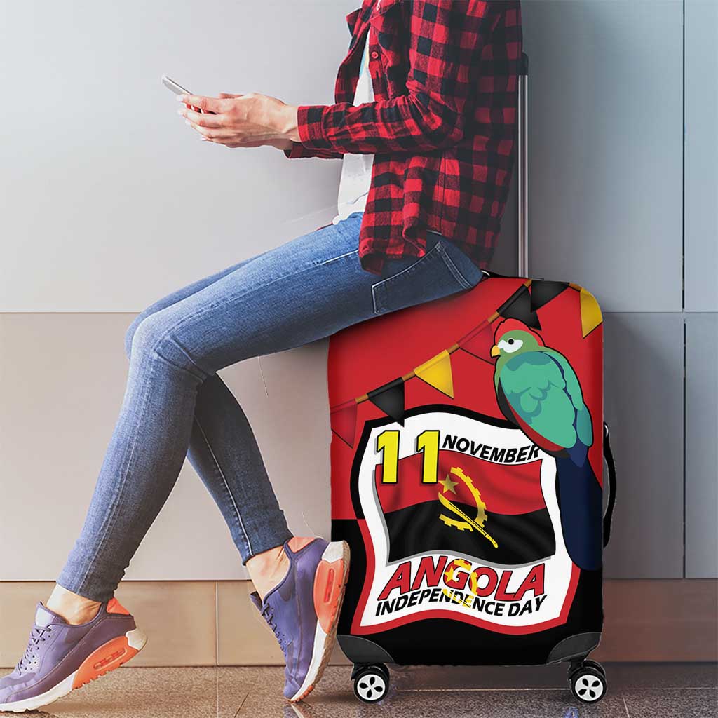 Happy Angola Luggage Cover 50 Years of Independence LT15