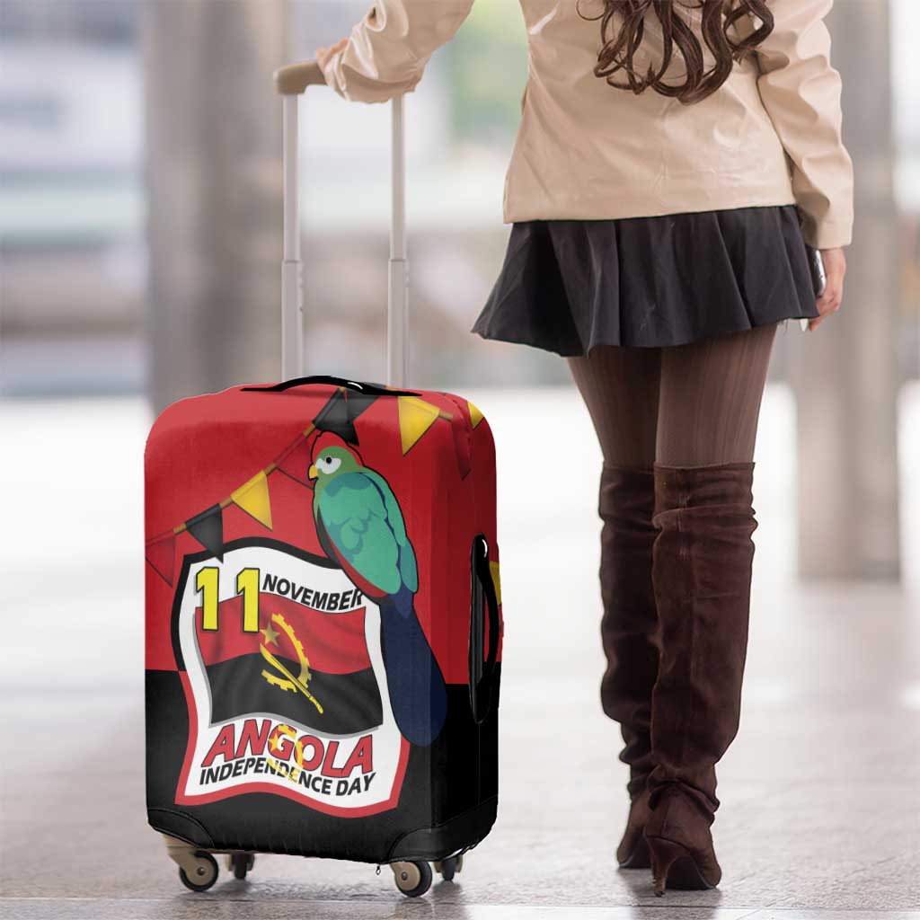 Happy Angola Luggage Cover 50 Years of Independence LT15