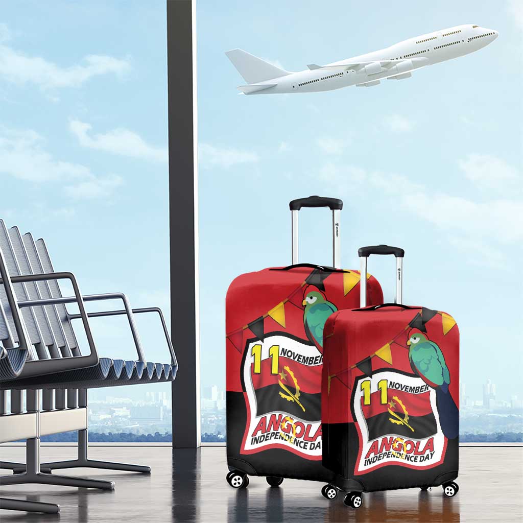 Happy Angola Luggage Cover 50 Years of Independence LT15