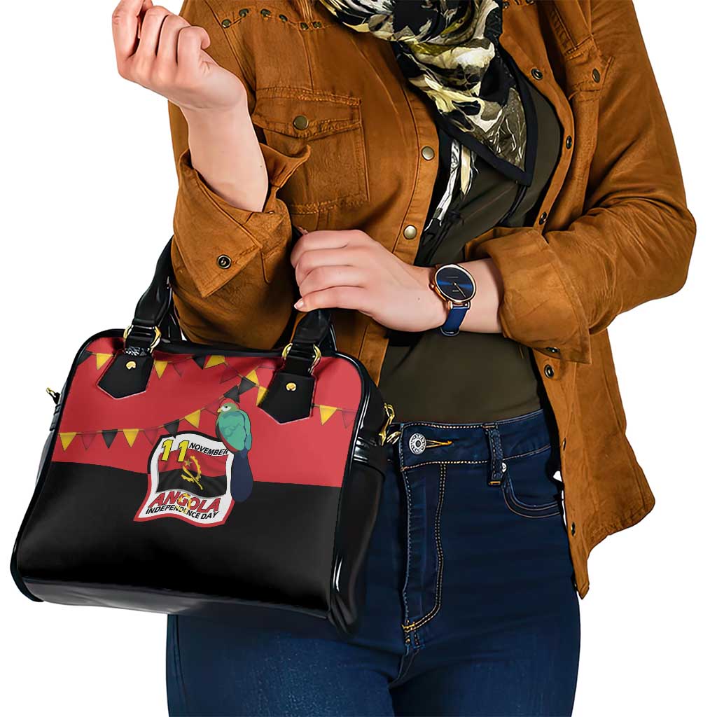 Happy Angola Shoulder Handbag 50 Years of Independence LT15
