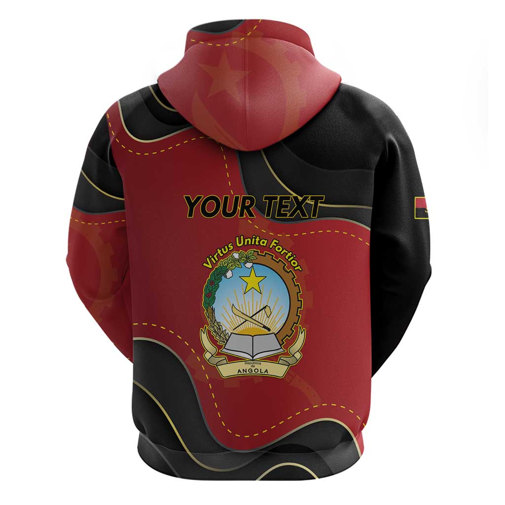 Personalized Angola Independence Day Hoodie Virtue Is Stronger When United LT15