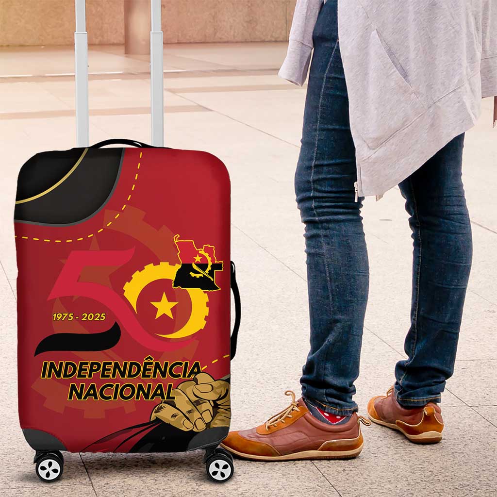 Angola Independence Day Luggage Cover Virtue Is Stronger When United LT15
