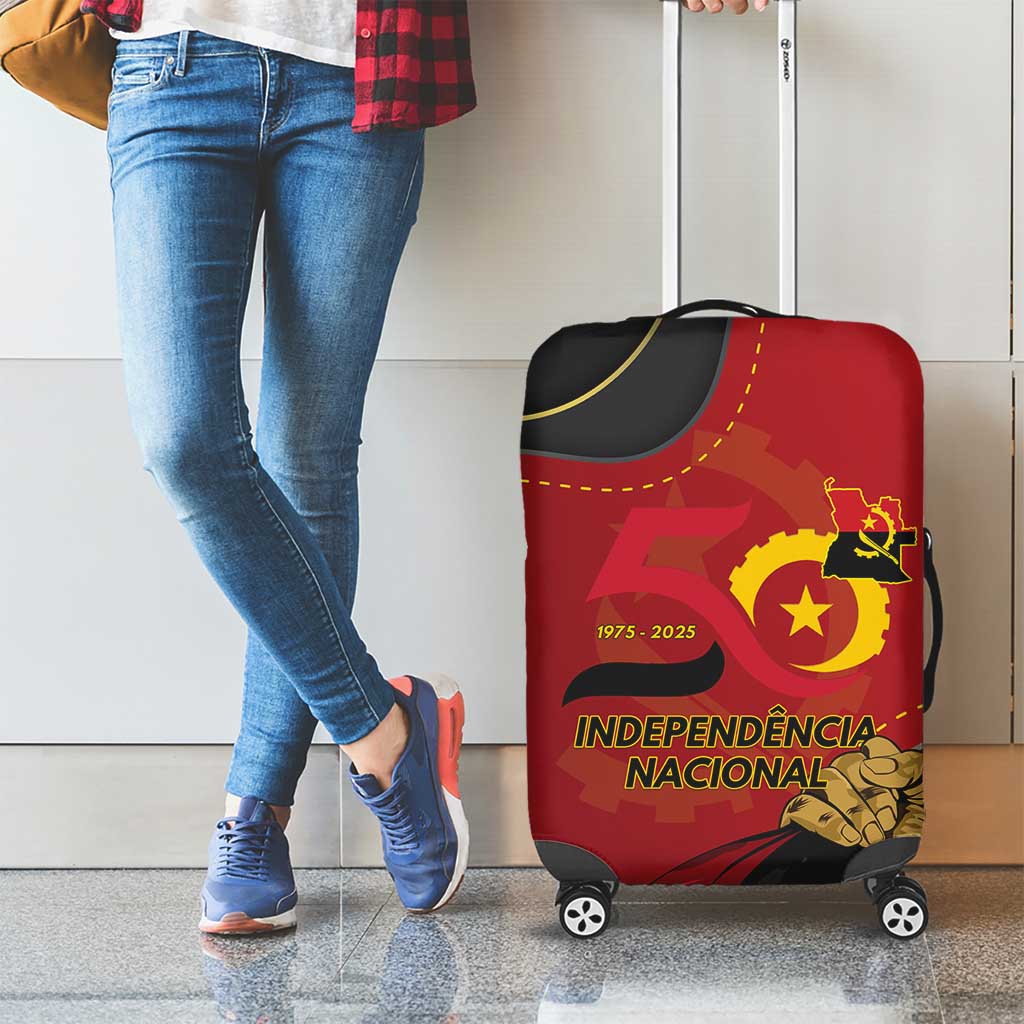 Angola Independence Day Luggage Cover Virtue Is Stronger When United LT15