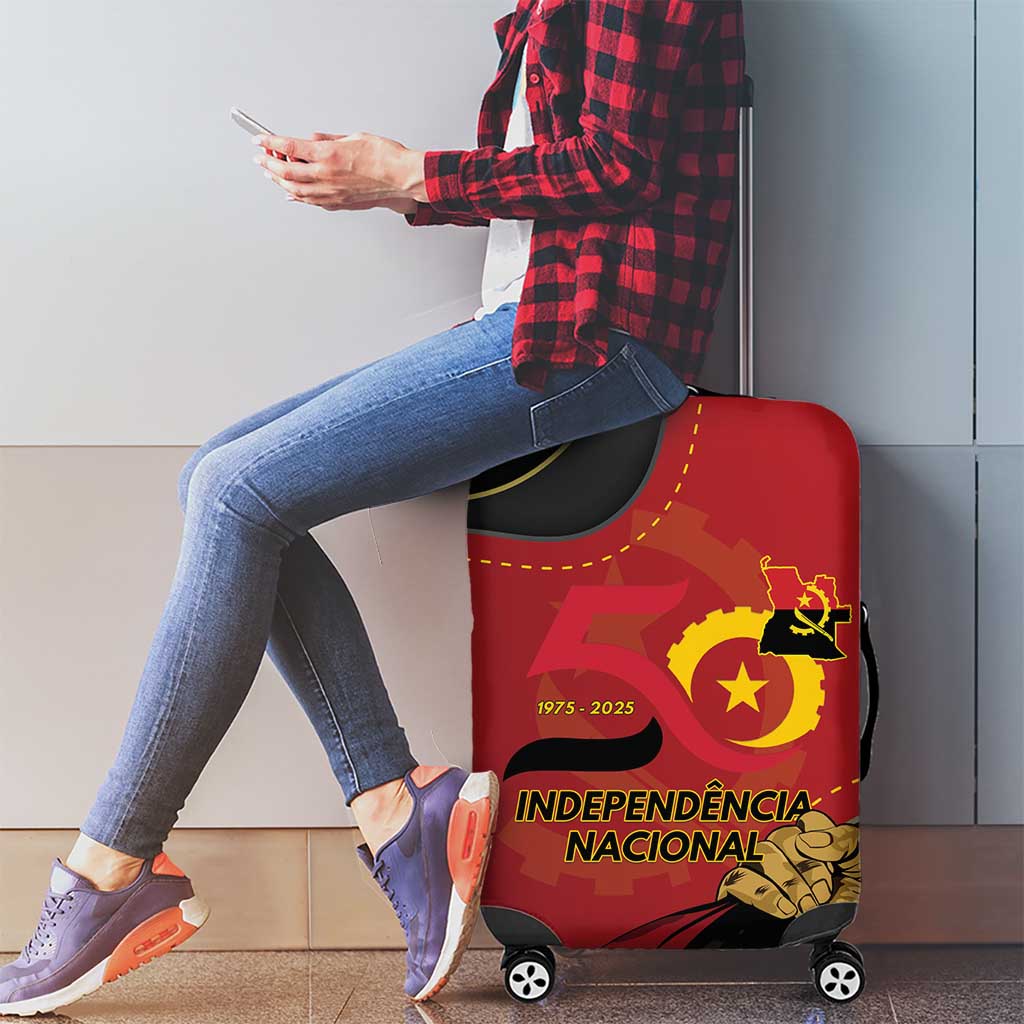 Angola Independence Day Luggage Cover Virtue Is Stronger When United LT15