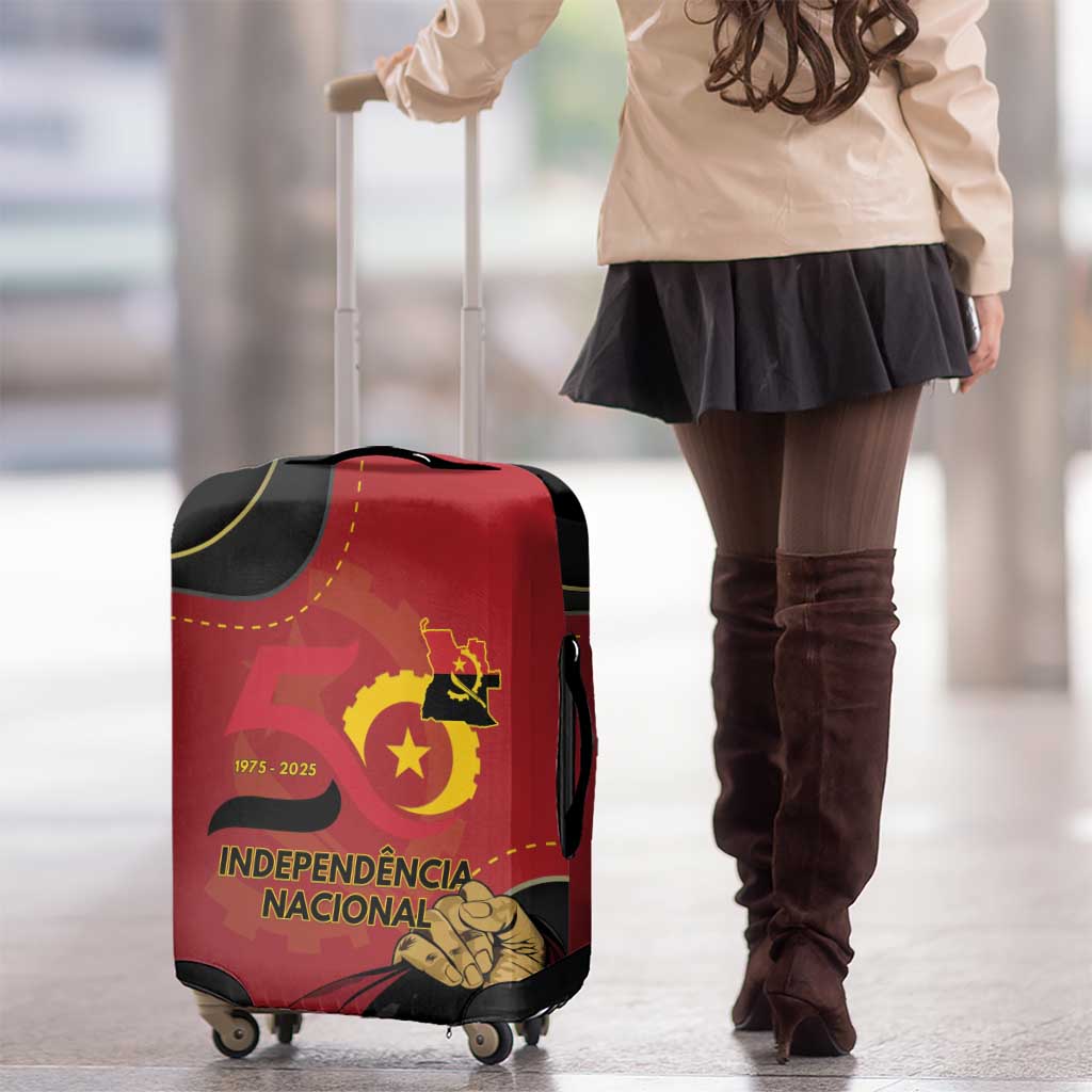 Angola Independence Day Luggage Cover Virtue Is Stronger When United LT15