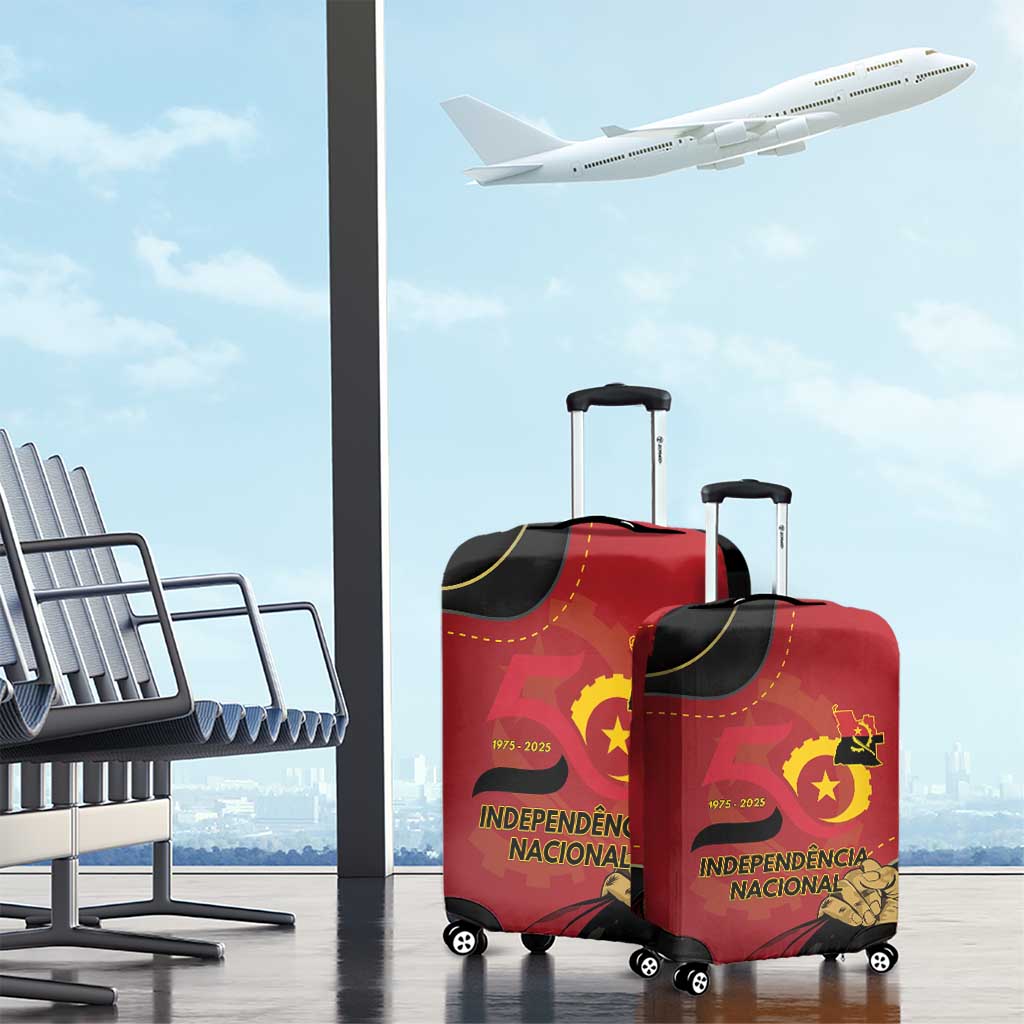 Angola Independence Day Luggage Cover Virtue Is Stronger When United LT15