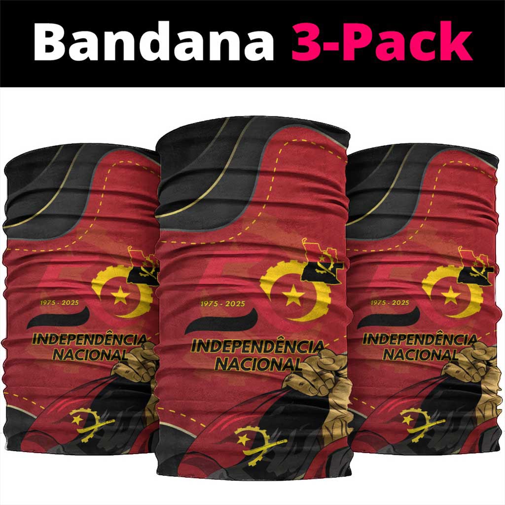 Angola Independence Day Neck Gaiter Virtue Is Stronger When United LT15