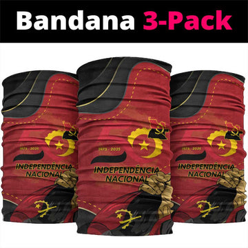 Angola Independence Day Neck Gaiter Virtue Is Stronger When United LT15