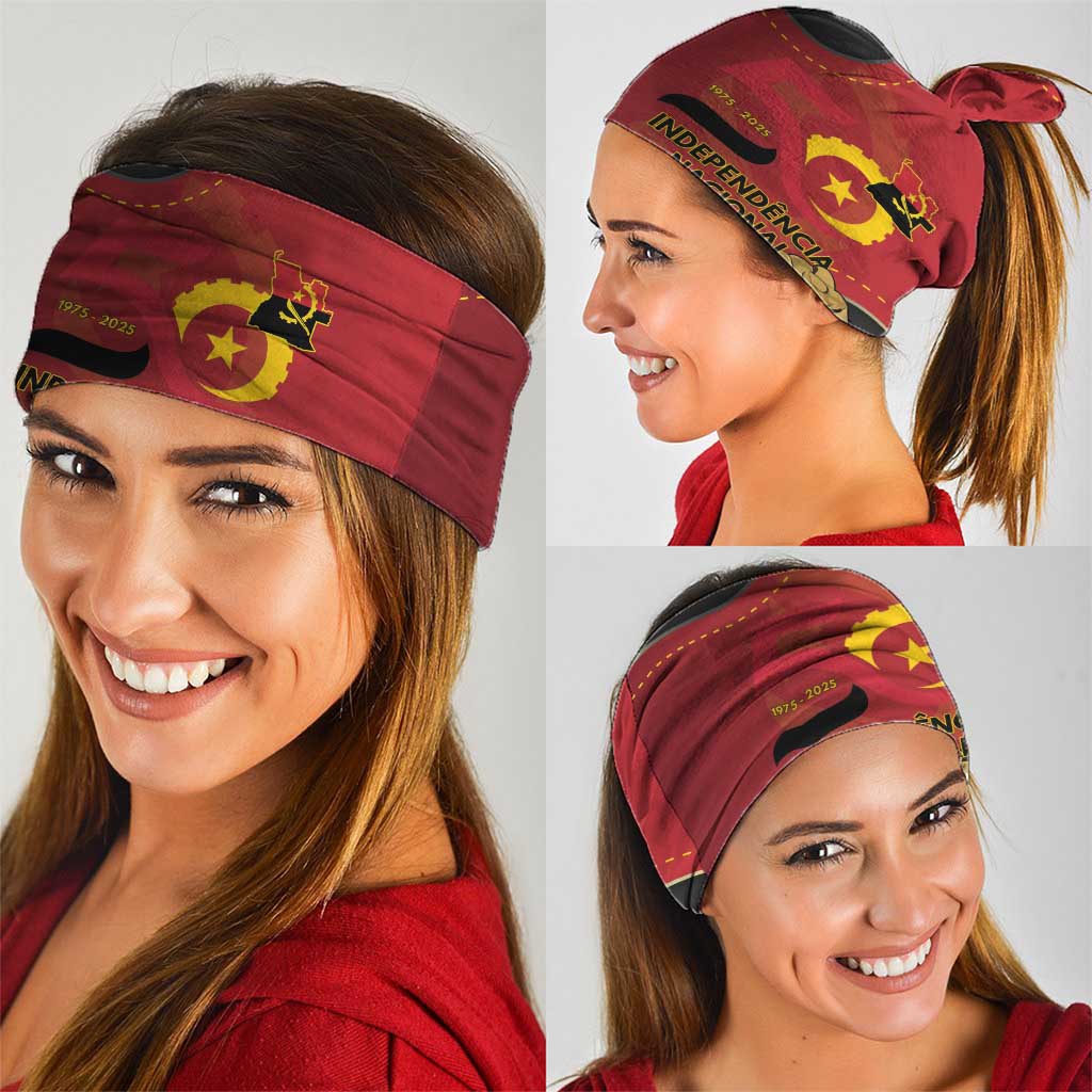 Angola Independence Day Neck Gaiter Virtue Is Stronger When United LT15