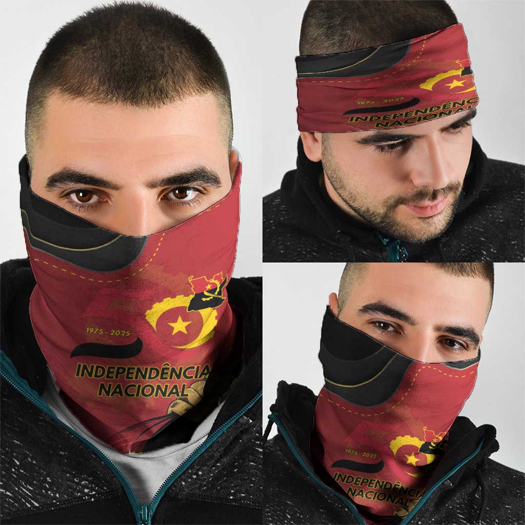 Angola Independence Day Neck Gaiter Virtue Is Stronger When United LT15