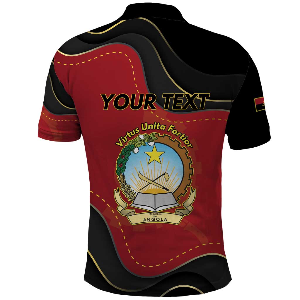 Personalized Angola Independence Day Polo Shirt Virtue Is Stronger When United LT15