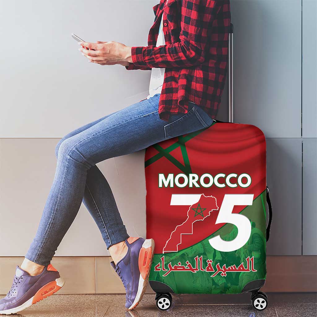 Morocco Green March Day Luggage Cover One People - One Nation LT15
