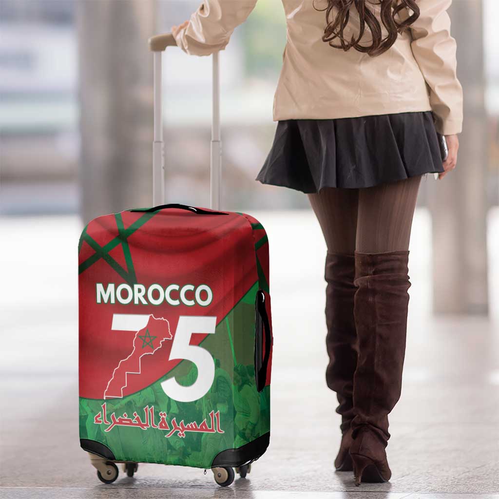 Morocco Green March Day Luggage Cover One People - One Nation LT15