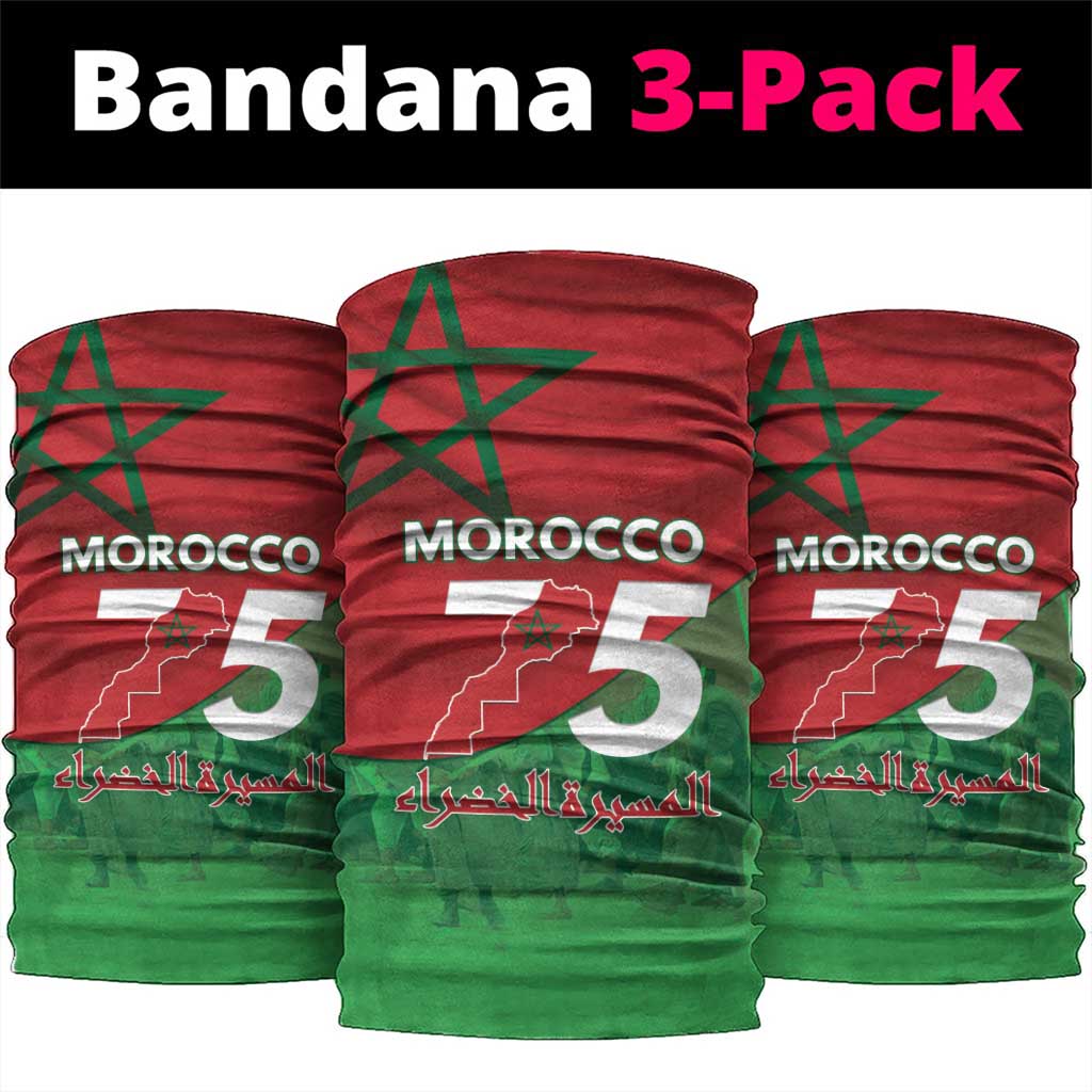 Morocco Green March Day Neck Gaiter One People - One Nation LT15