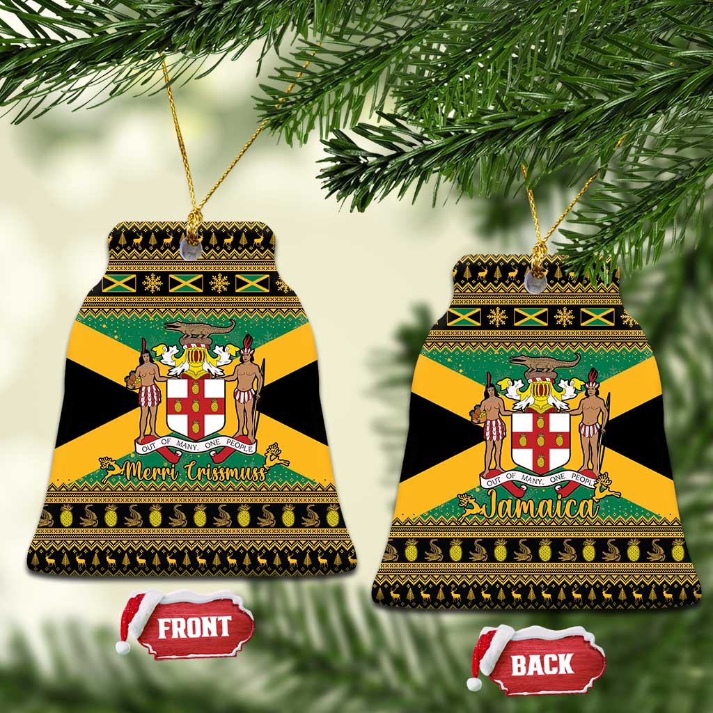 Jamaica Christmas Ceramic Ornament Coat Of Arms Merri Crissmuss LT15