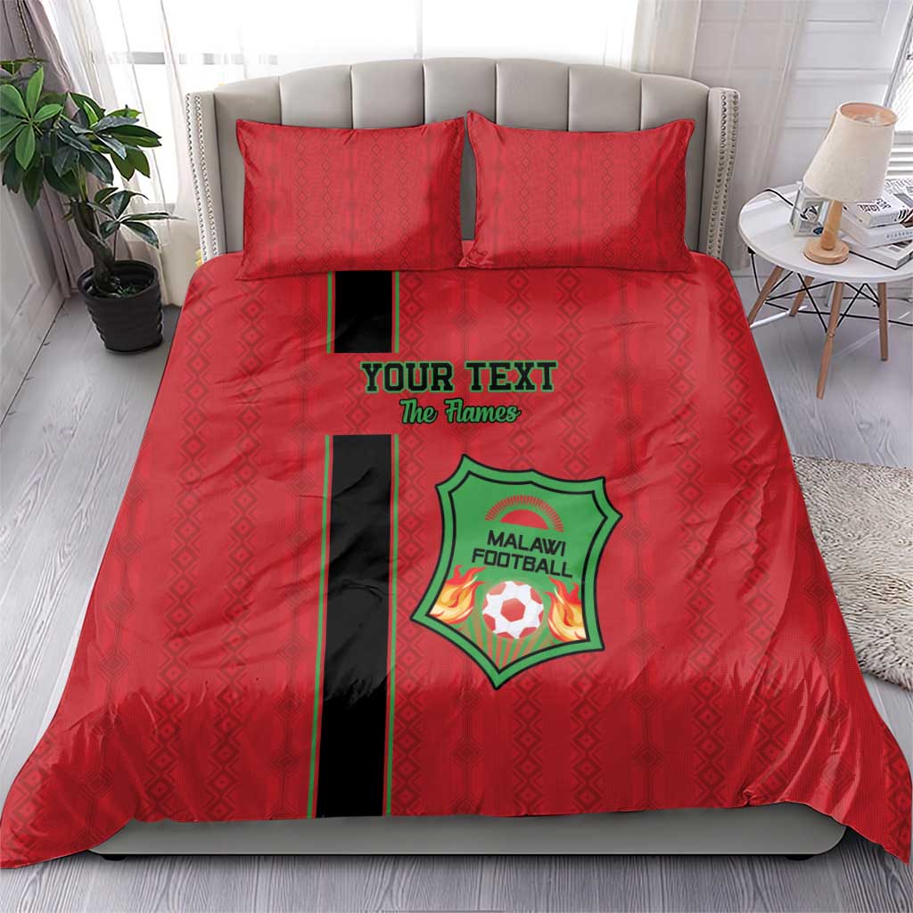 Custom Afro Malawi Football Bedding Set Go Champions - African Pattern LT15