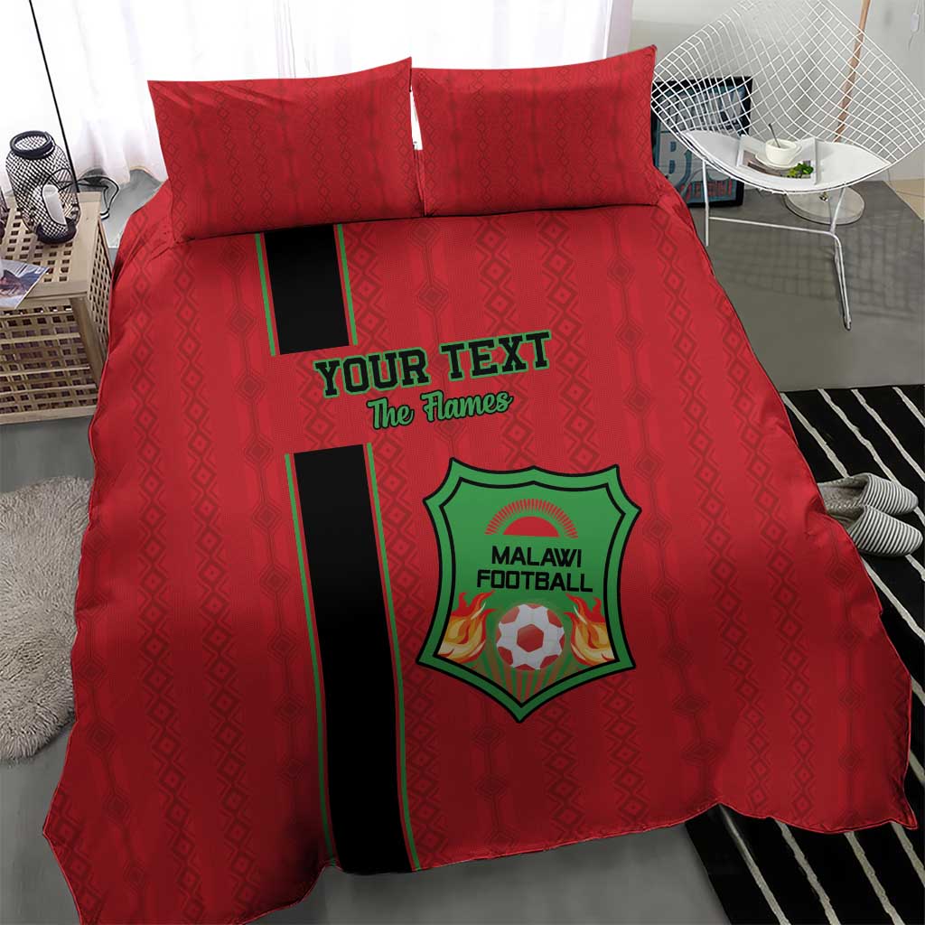 Custom Afro Malawi Football Bedding Set Go Champions - African Pattern LT15