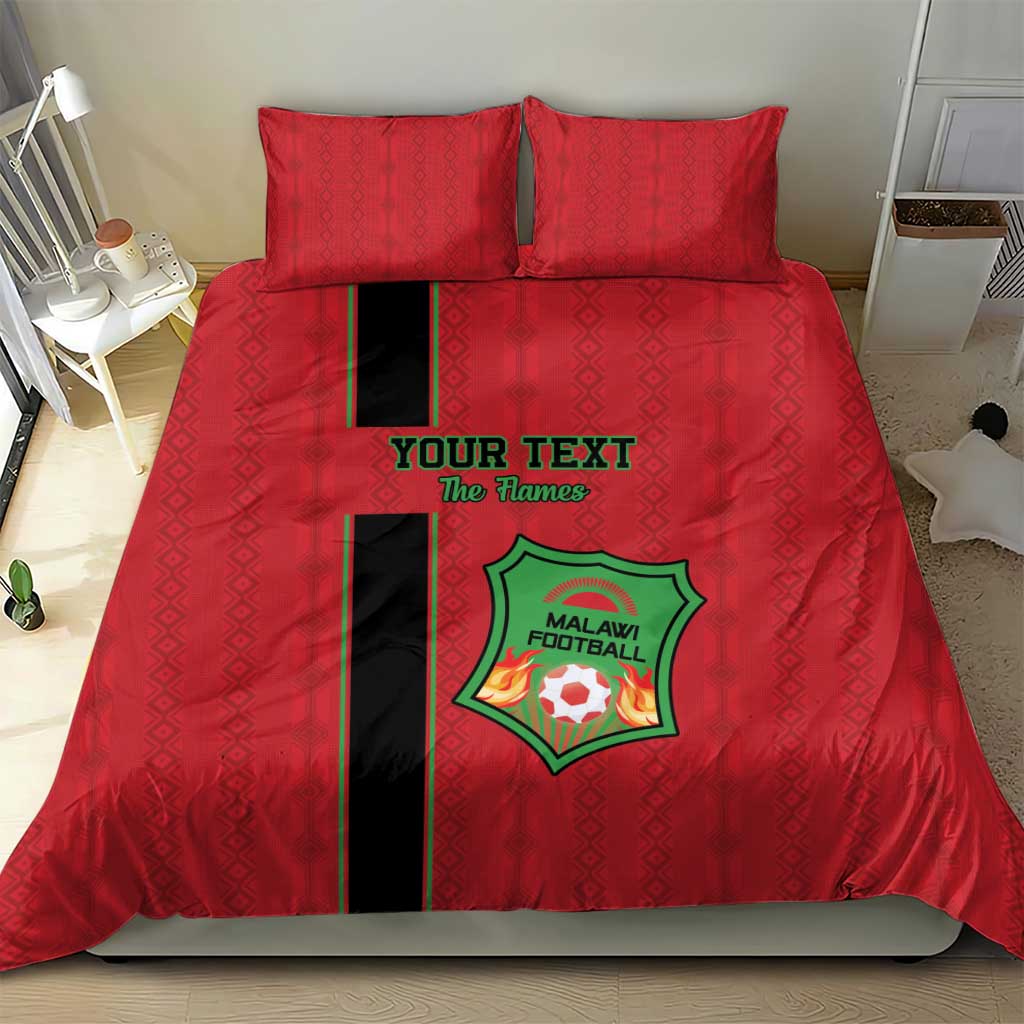Custom Afro Malawi Football Bedding Set Go Champions - African Pattern LT15