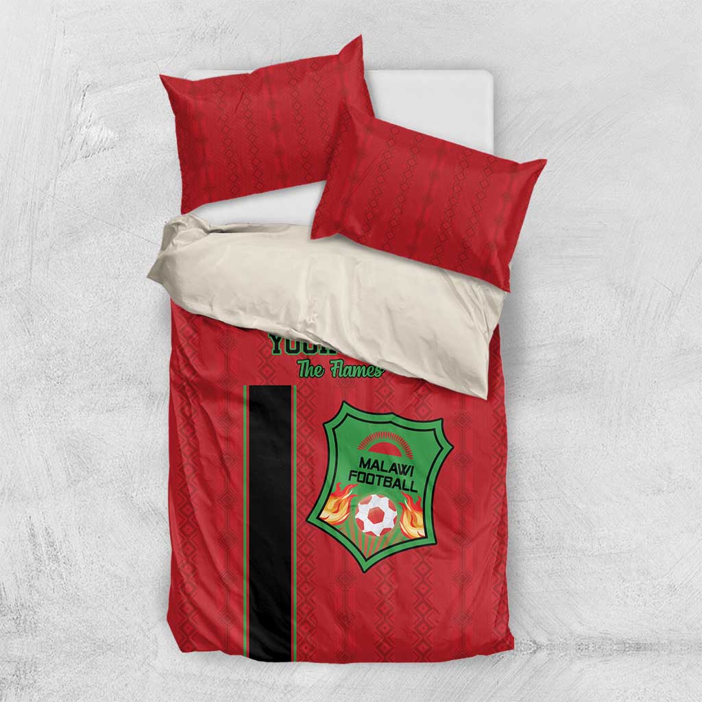 Custom Afro Malawi Football Bedding Set Go Champions - African Pattern LT15