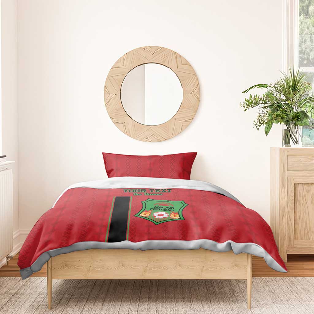 Custom Afro Malawi Football Bedding Set Go Champions - African Pattern LT15