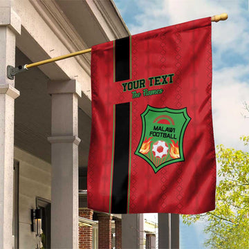 Custom Afro Malawi Football Garden Flag Go Champions - African Pattern LT15