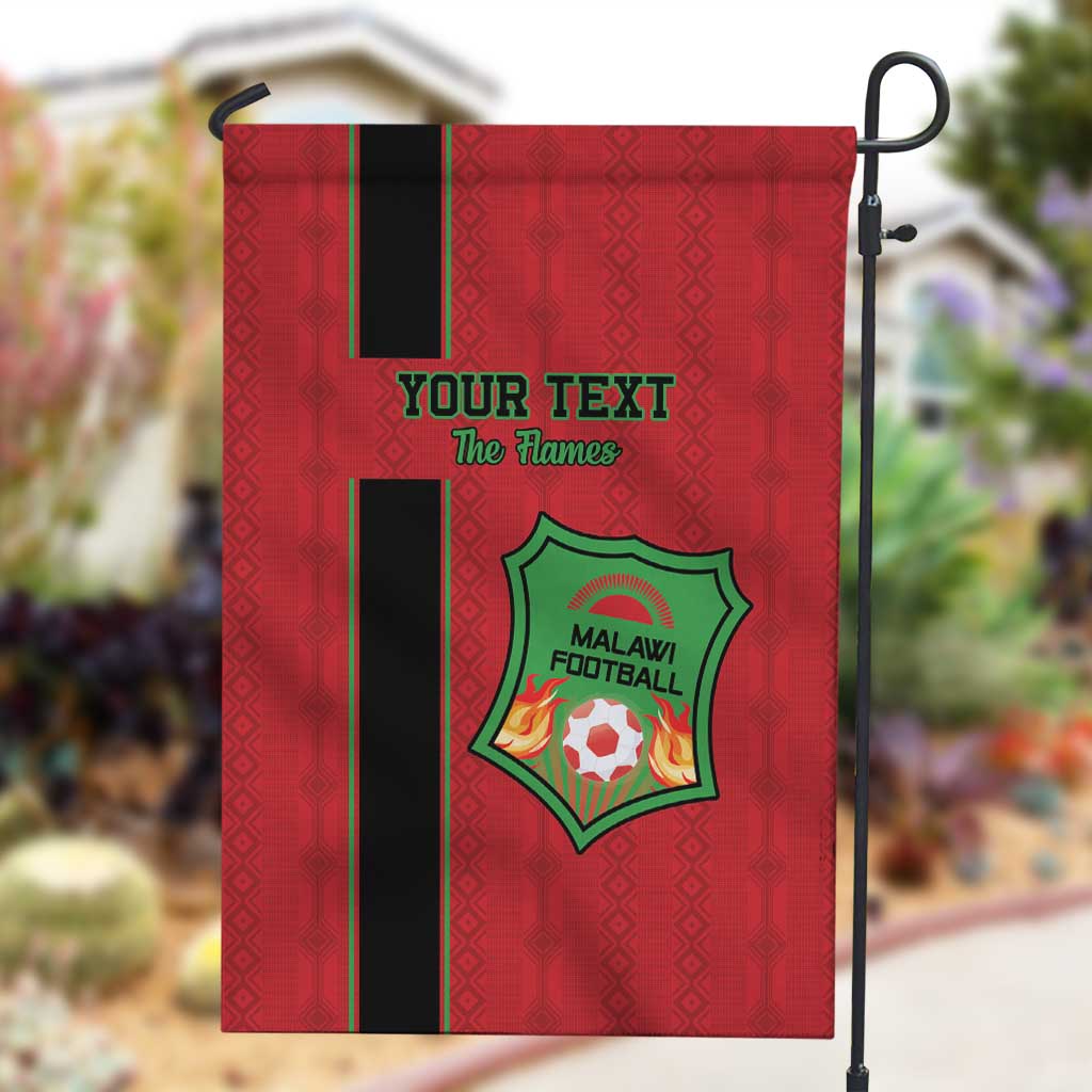 Custom Afro Malawi Football Garden Flag Go Champions - African Pattern LT15