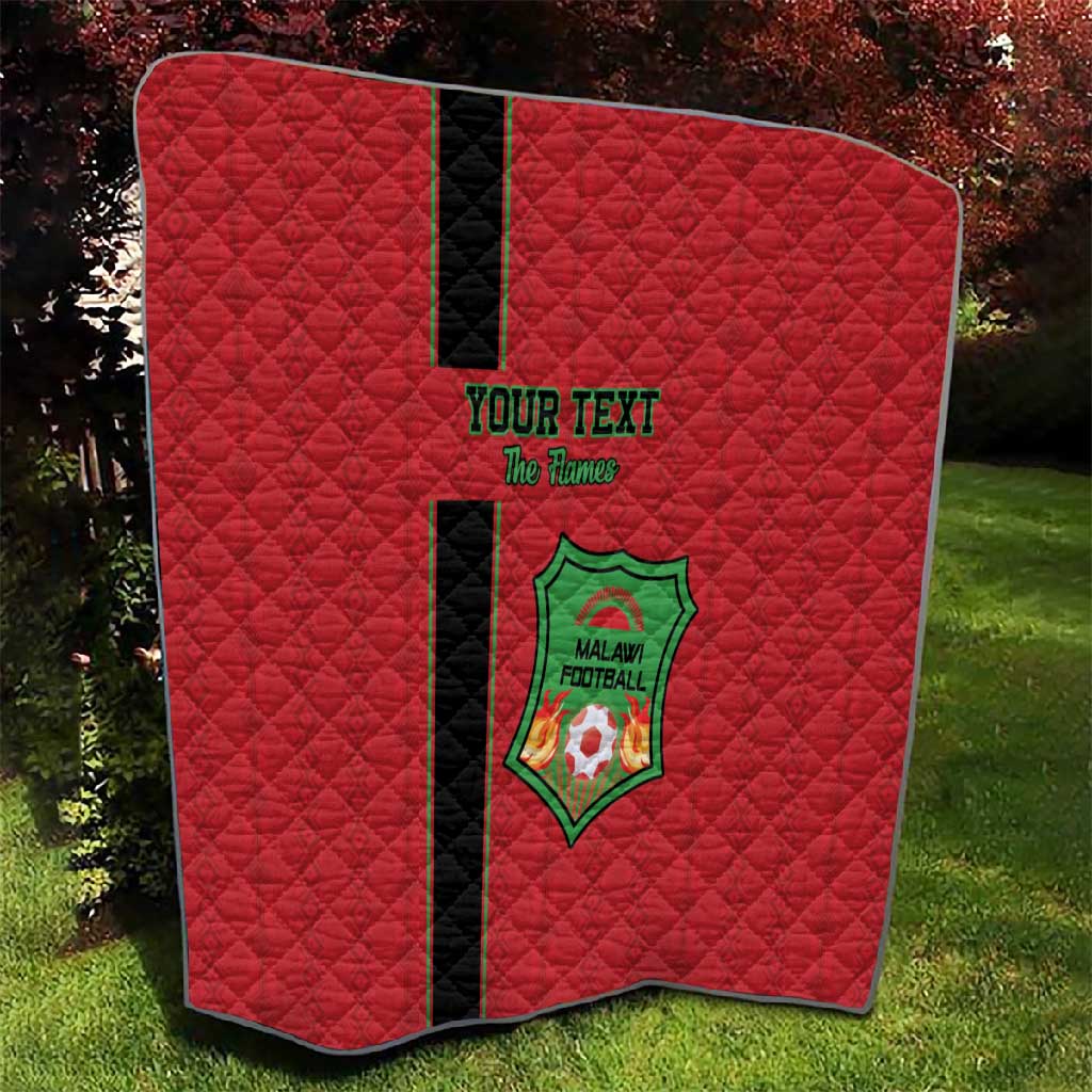 Custom Afro Malawi Football Quilt Go Champions - African Pattern LT15