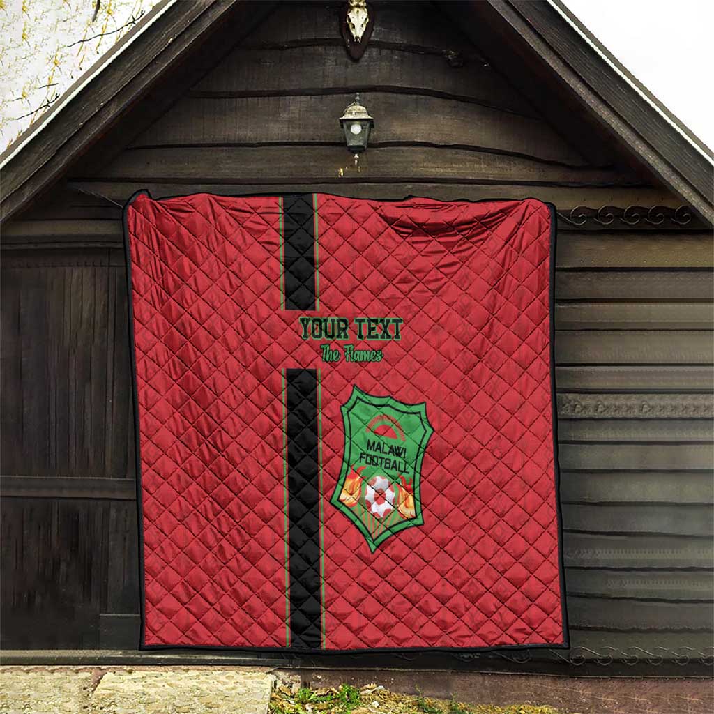 Custom Afro Malawi Football Quilt Go Champions - African Pattern LT15