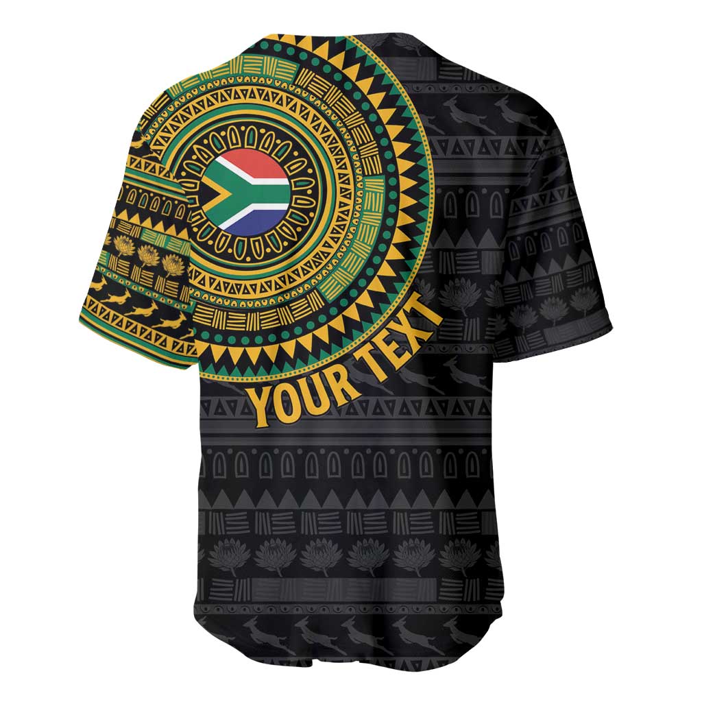 Personalised South Africa African Tribal Pattern Baseball Jersey Chest Arm Tattoo LT15