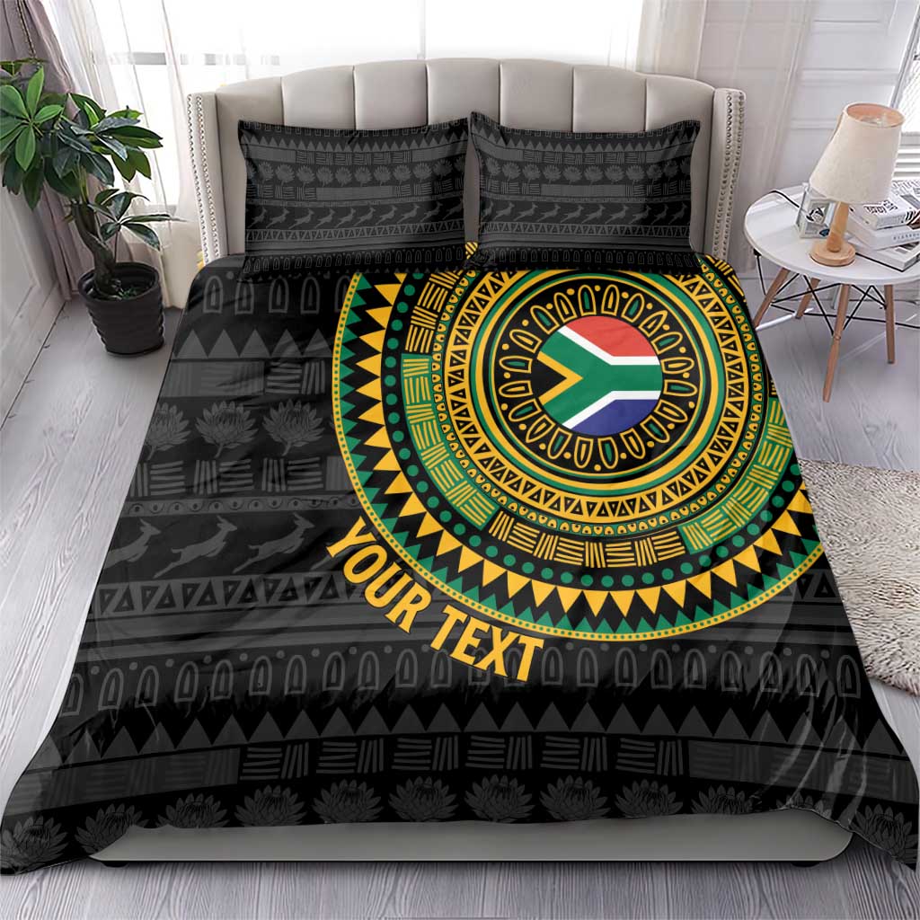 Personalised South Africa African Tribal Pattern Bedding Set Chest Arm Tattoo LT15