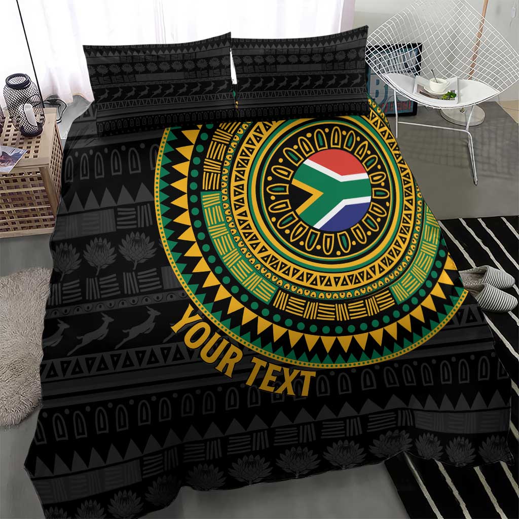 Personalised South Africa African Tribal Pattern Bedding Set Chest Arm Tattoo LT15