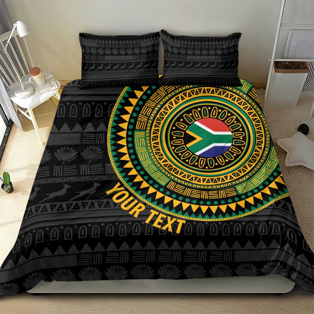 Personalised South Africa African Tribal Pattern Bedding Set Chest Arm Tattoo LT15