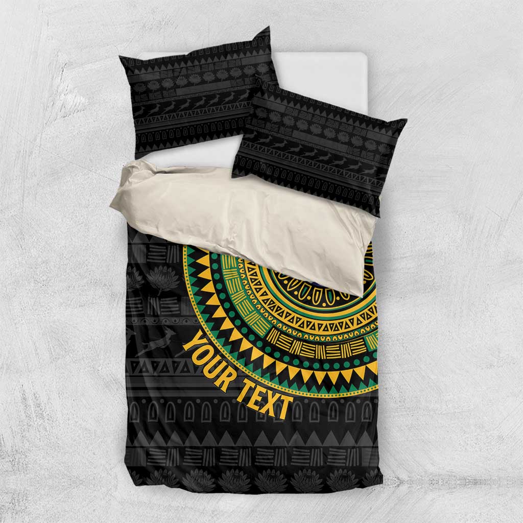 Personalised South Africa African Tribal Pattern Bedding Set Chest Arm Tattoo LT15