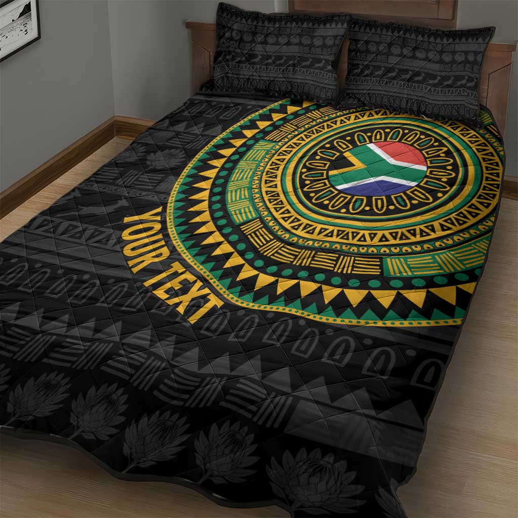 Personalised South Africa African Tribal Pattern Quilt Bed Set Chest Arm Tattoo LT15