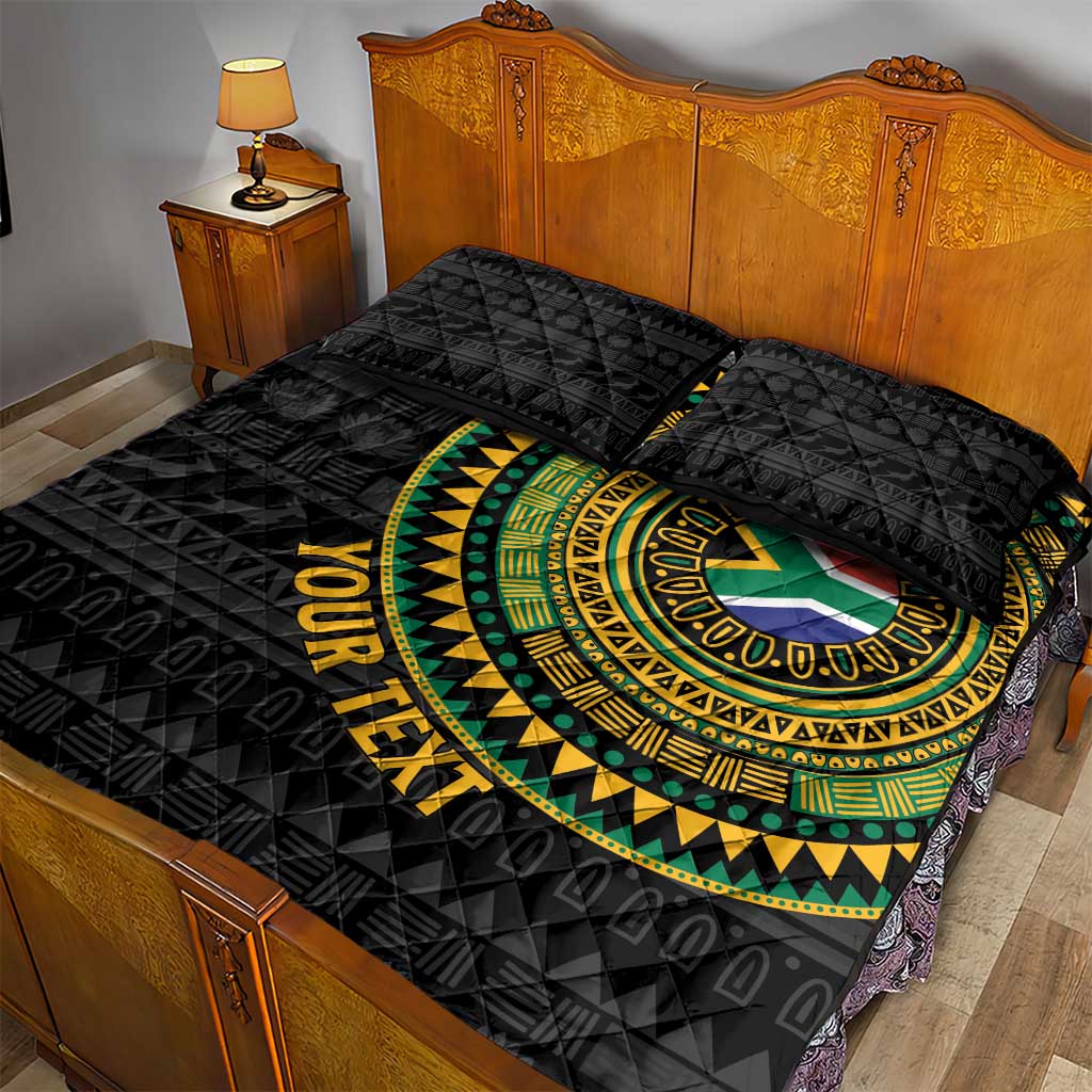 Personalised South Africa African Tribal Pattern Quilt Bed Set Chest Arm Tattoo LT15