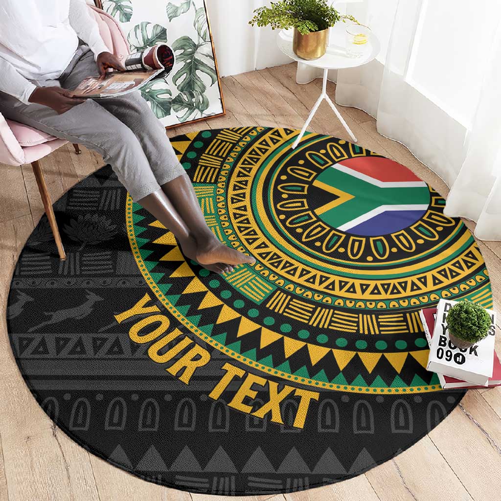 Personalised South Africa African Tribal Pattern Round Carpet Chest Arm Tattoo LT15