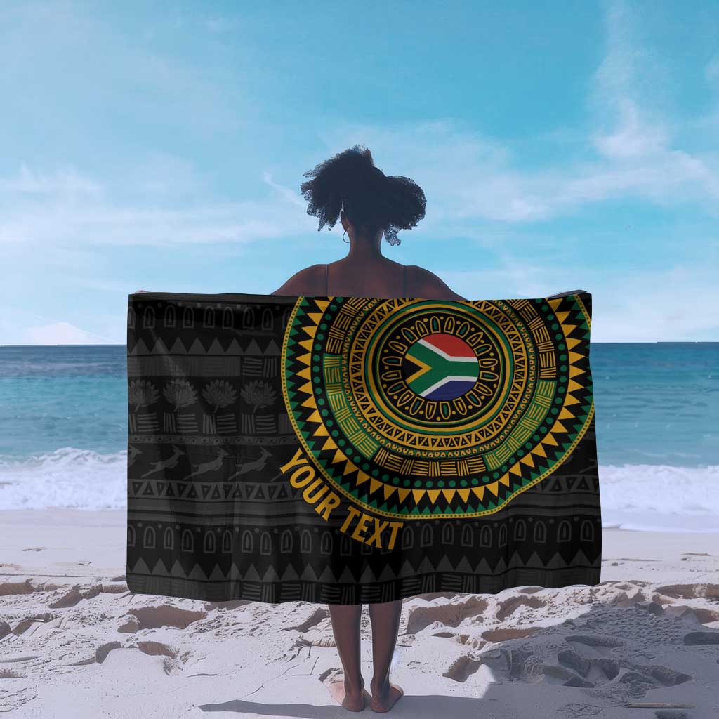 Personalised South Africa African Tribal Pattern Sarong Chest Arm Tattoo LT15