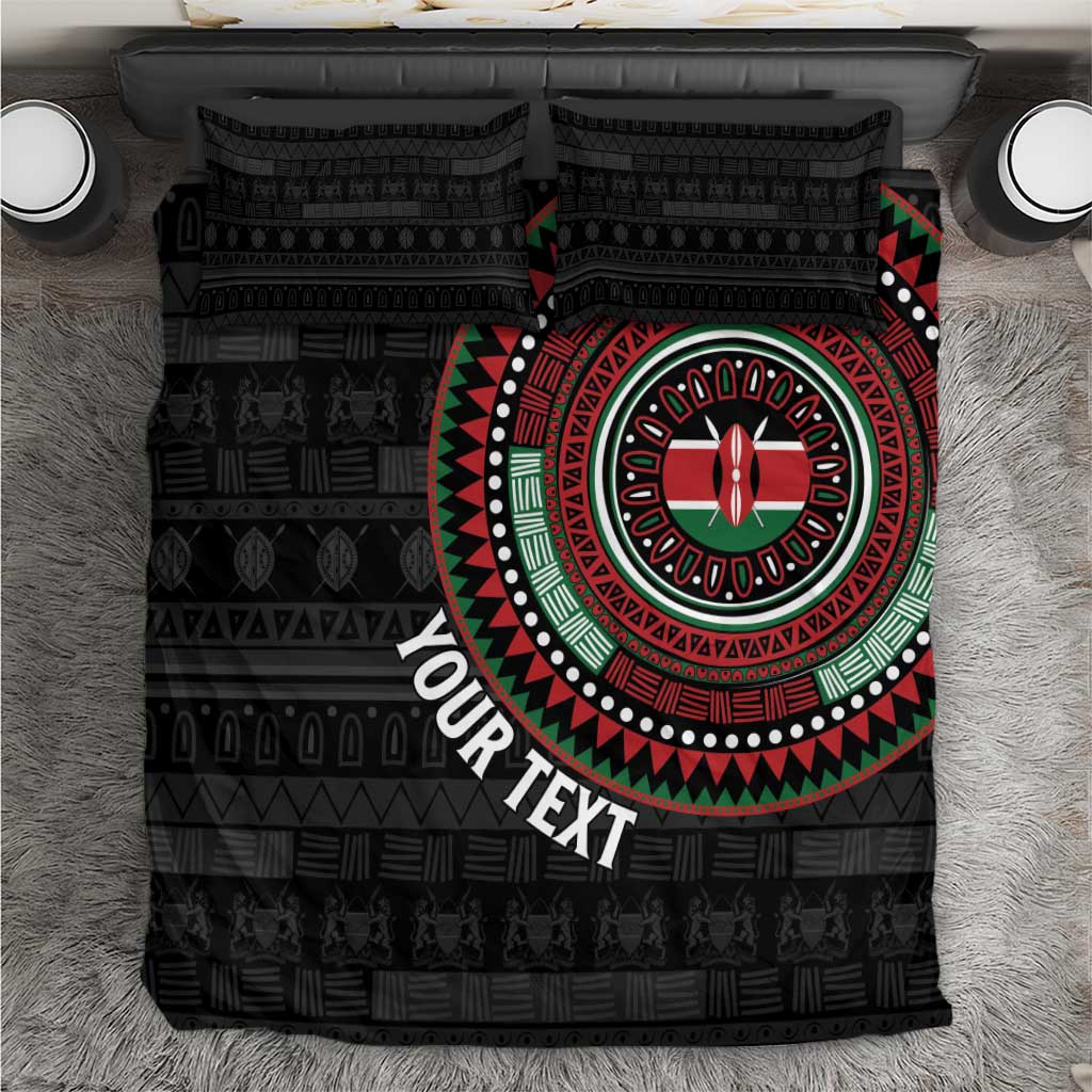 Personalised Kenya African Tribal Pattern Bedding Set Chest Arm Tattoo LT15