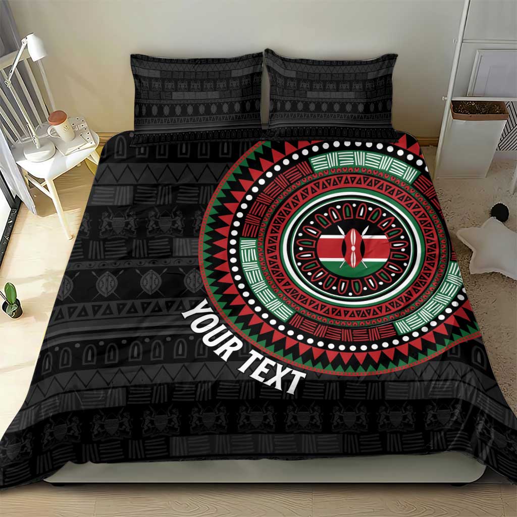 Personalised Kenya African Tribal Pattern Bedding Set Chest Arm Tattoo LT15
