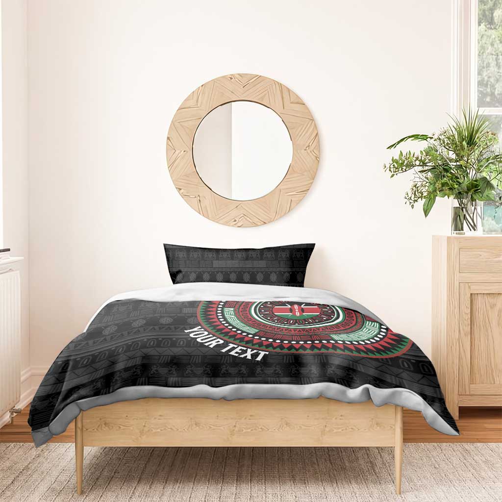 Personalised Kenya African Tribal Pattern Bedding Set Chest Arm Tattoo LT15