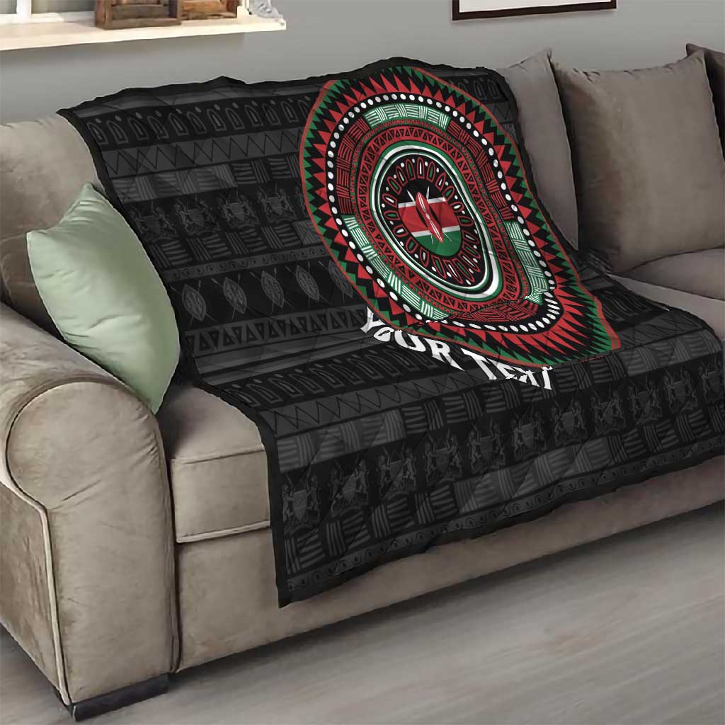 Personalised Kenya African Tribal Pattern Quilt Chest Arm Tattoo LT15