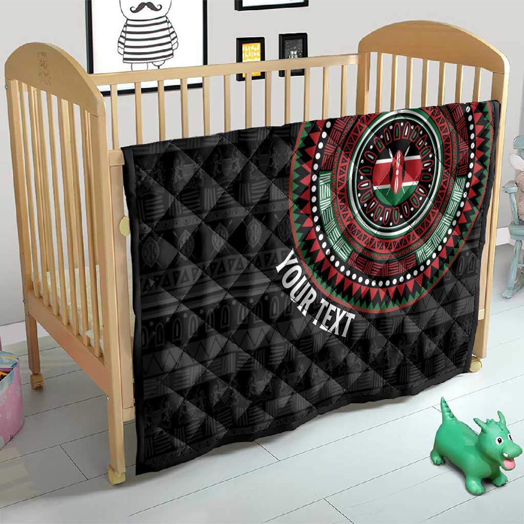 Personalised Kenya African Tribal Pattern Quilt Chest Arm Tattoo LT15