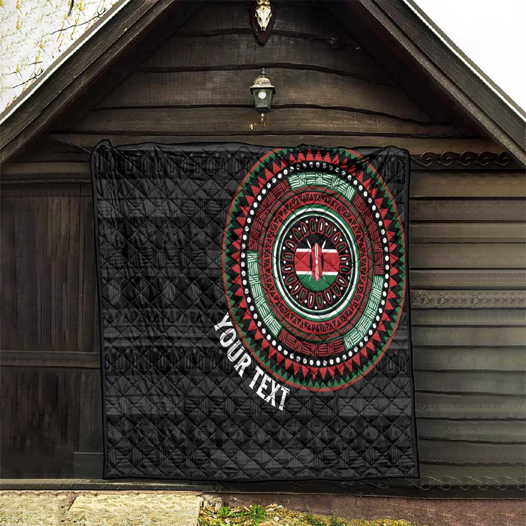 Personalised Kenya African Tribal Pattern Quilt Chest Arm Tattoo LT15