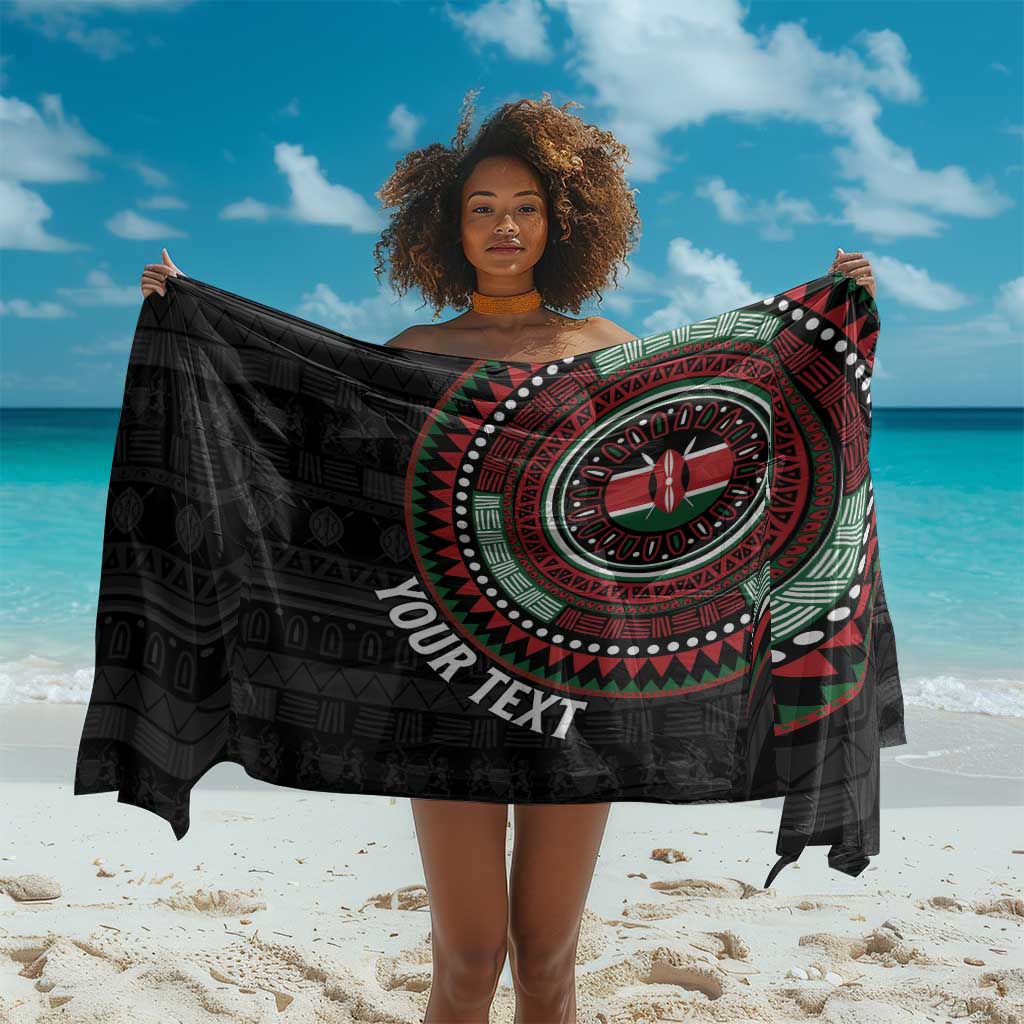Personalised Kenya African Tribal Pattern Sarong Chest Arm Tattoo LT15